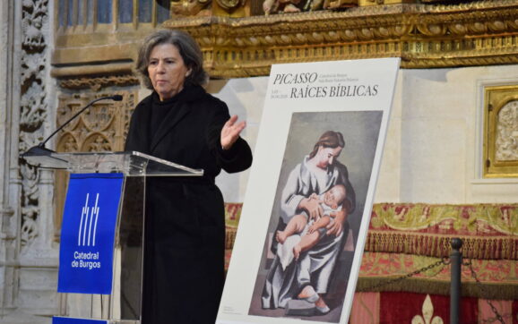 La ‘Maternidad’, imagen elegida para ilustrar el cartel de la exposición ‘Picasso. Raíces bíblicas’