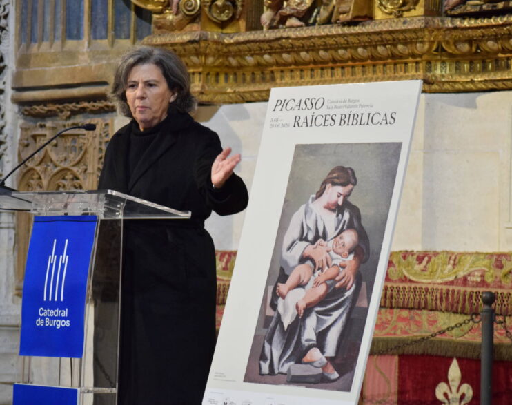 La ‘Maternidad’, imagen elegida para ilustrar el cartel de la exposición ‘Picasso. Raíces bíblicas’