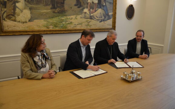 El Arzobispado y la Diputación renuevan el ‘Convenio de las Goteras’