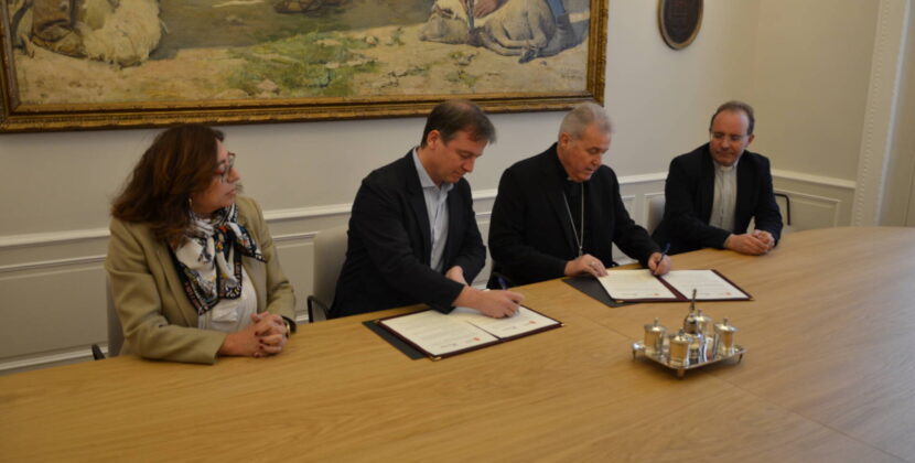 El Arzobispado y la Diputación renuevan el ‘Convenio de las Goteras’
