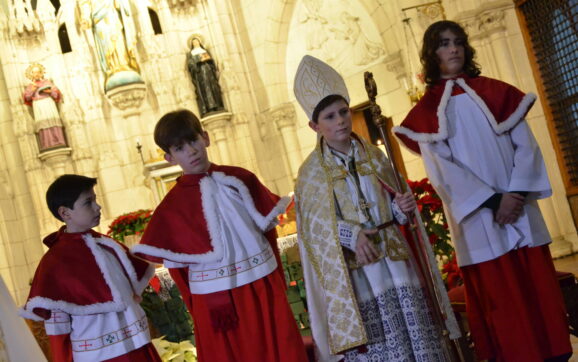 El obispillo 2025 pide protección y cuidado para todos los niños del mundo