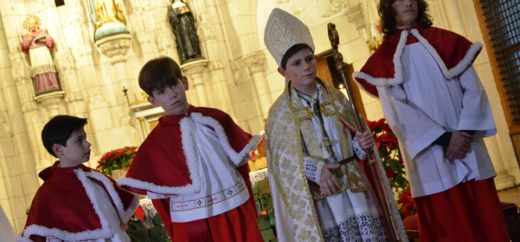 El obispillo 2025 pide protección y cuidado para todos los niños del mundo