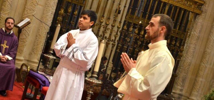 El ministerio diaconal, «servicio callado, constante y alegre»