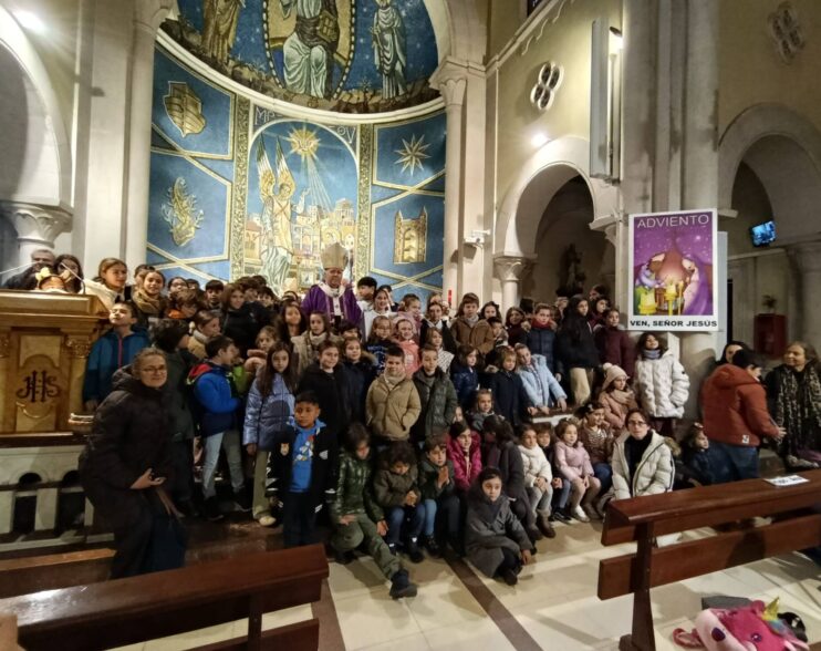 Mons. Iceta retoma su visita pastoral en la Anunciación