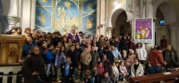 Mons. Iceta retoma su visita pastoral en la Anunciación