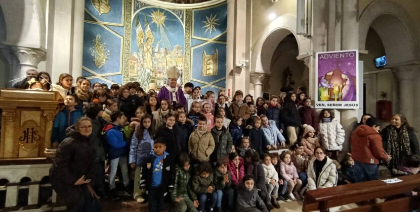 Mons. Iceta retoma su visita pastoral en la Anunciación