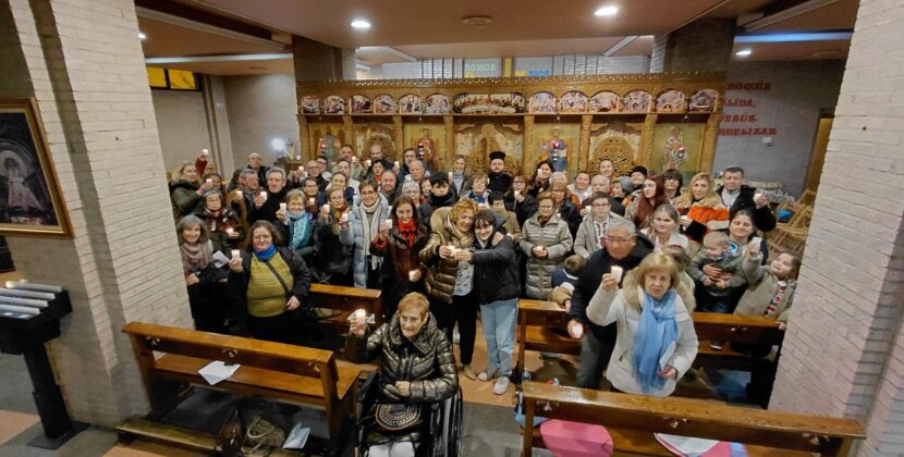 La luz de Cristo une a las comunidades cristianas de Aranda en una celebración ecuménica