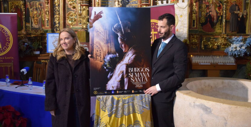 El cartel de la Semana Santa de Burgos 2026 rinde homenaje a la Virgen de la Alegría en su 300 aniversario