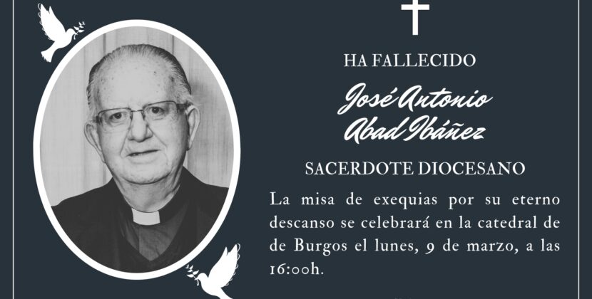 Fallece el sacerdote diocesano José Antonio Abad Ibáñez
