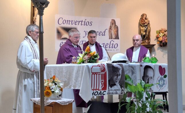 La HOAC recuerda a Rovirosa y Malagón con misas en Burgos y Miranda