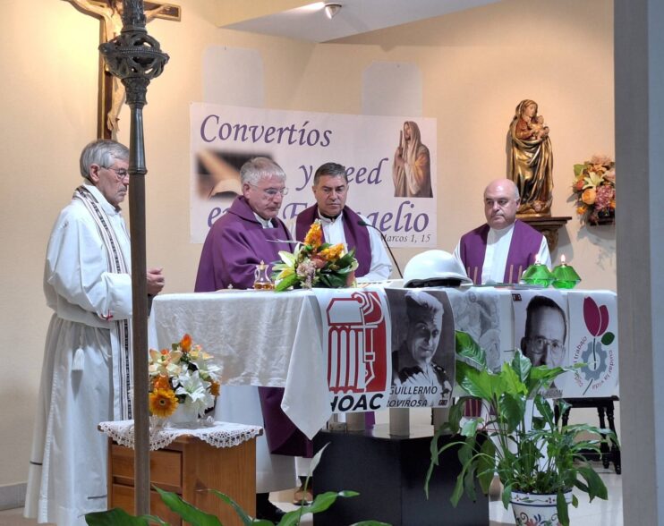 La HOAC recuerda a Rovirosa y Malagón con misas en Burgos y Miranda