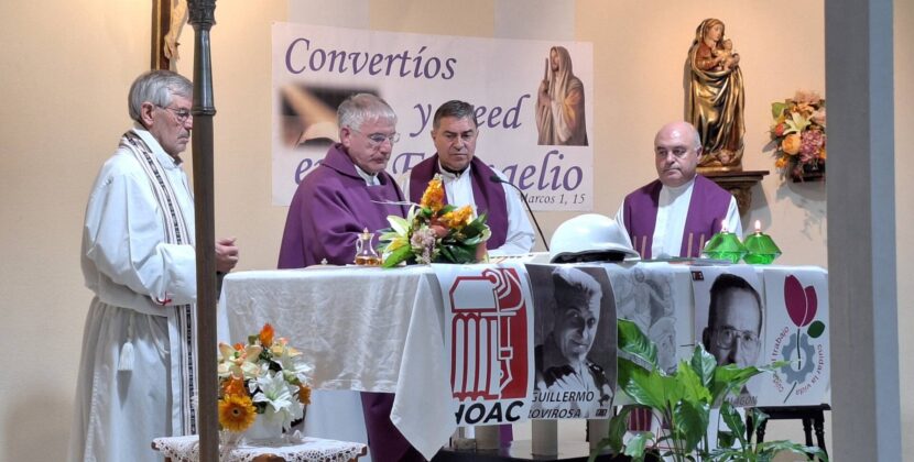 La HOAC recuerda a Rovirosa y Malagón con misas en Burgos y Miranda