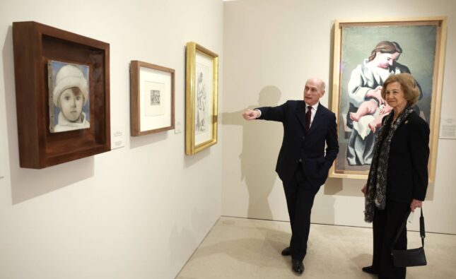 Su Majestad la Reina Sofía inaugura la exposición ‘Picasso. Raíces bíblicas’