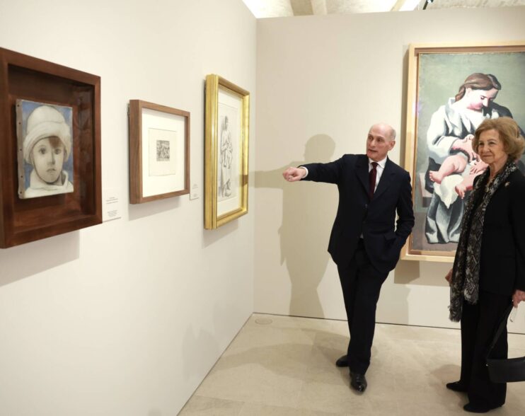 Su Majestad la Reina Sofía inaugura la exposición ‘Picasso. Raíces bíblicas’