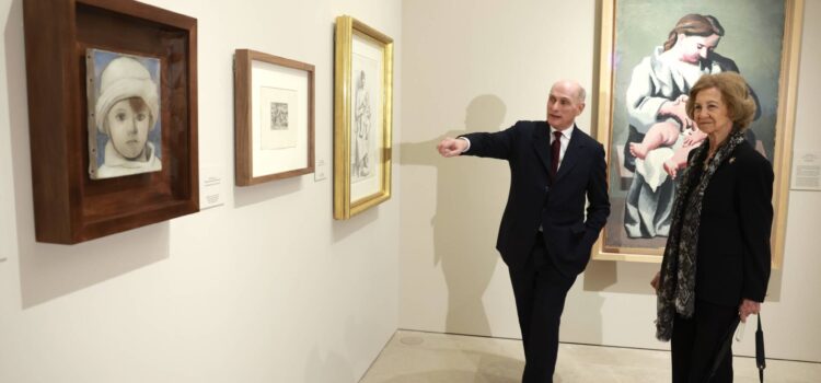 Su Majestad la Reina Sofía inaugura la exposición ‘Picasso. Raíces bíblicas’