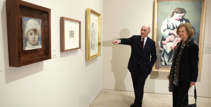 Su Majestad la Reina Sofía inaugura la exposición ‘Picasso. Raíces bíblicas’