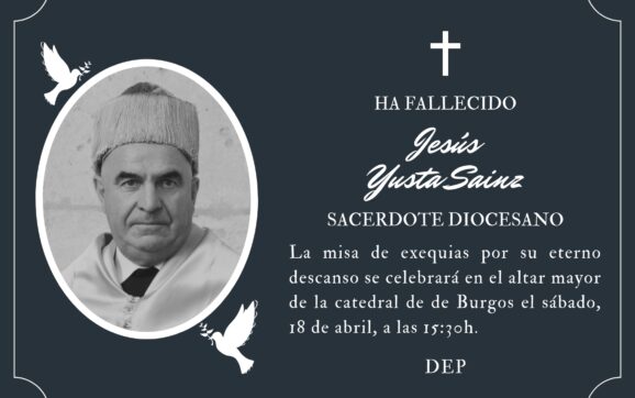 Fallece el sacerdote diocesano Jesús Yusta Sainz