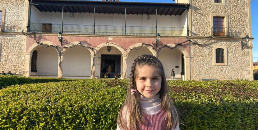 «Para que vea que Dios está vivo»: Lía será el nuevo ‘ángel’ de la Pascua arandina