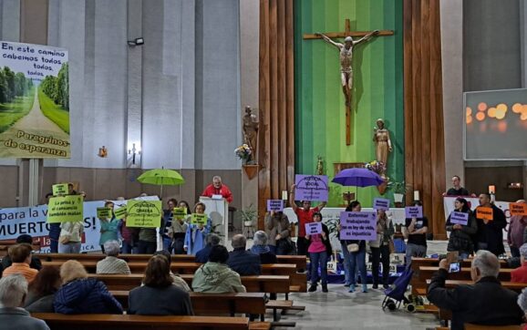 Burgos también reclama «trabajo decente» frente al drama de la siniestralidad laboral