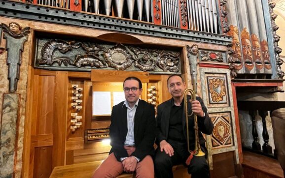 El concierto de trompeta barroca y órgano clausura en Vadocondes el ciclo ‘El renacer del órgano’