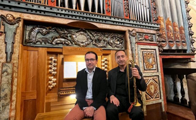 El concierto de trompeta barroca y órgano clausura en Vadocondes el ciclo ‘El renacer del órgano’