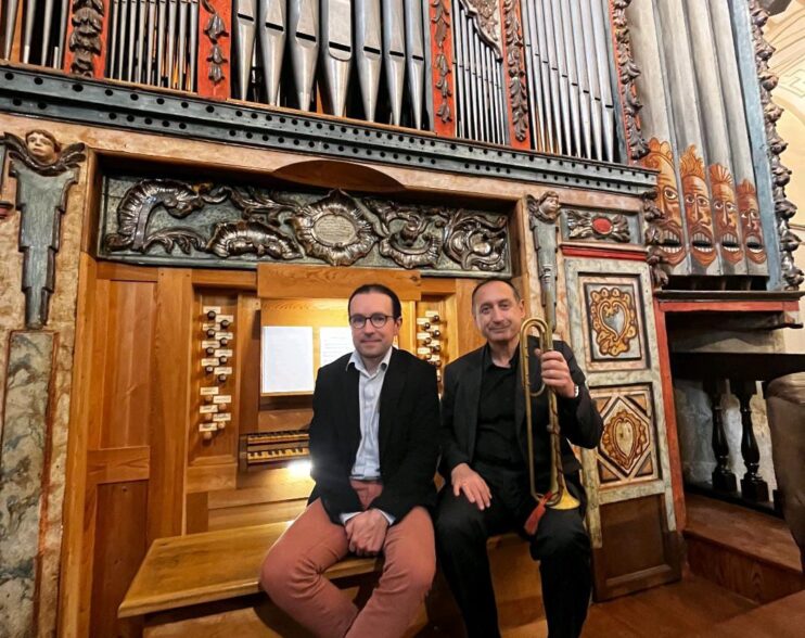 El concierto de trompeta barroca y órgano clausura en Vadocondes el ciclo ‘El renacer del órgano’