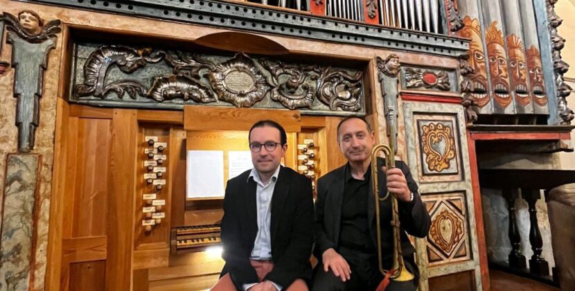 El concierto de trompeta barroca y órgano clausura en Vadocondes el ciclo ‘El renacer del órgano’