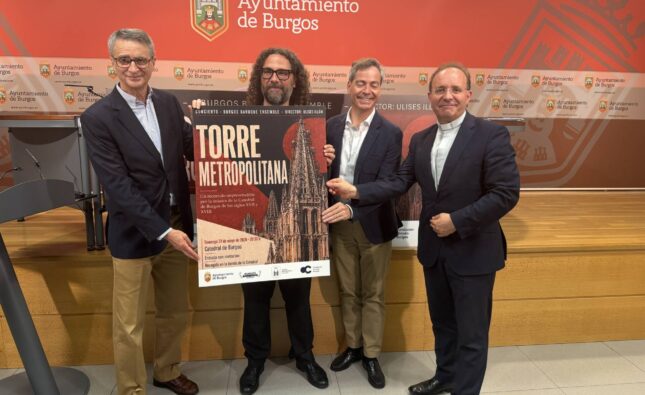 Burgos Baroque Ensemble rescata el patrimonio musical de la Catedral en el concierto ‘Torre Metropolitana’