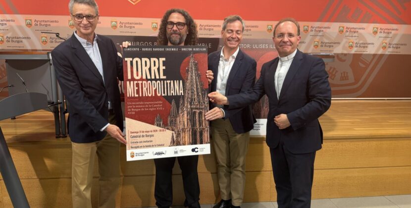 Burgos Baroque Ensemble rescata el patrimonio musical de la Catedral en el concierto ‘Torre Metropolitana’