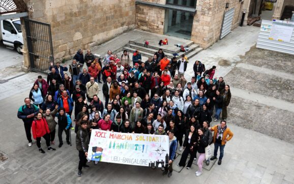 La marcha solidaria del proyecto UBU-Bangalore cumple 21 ediciones