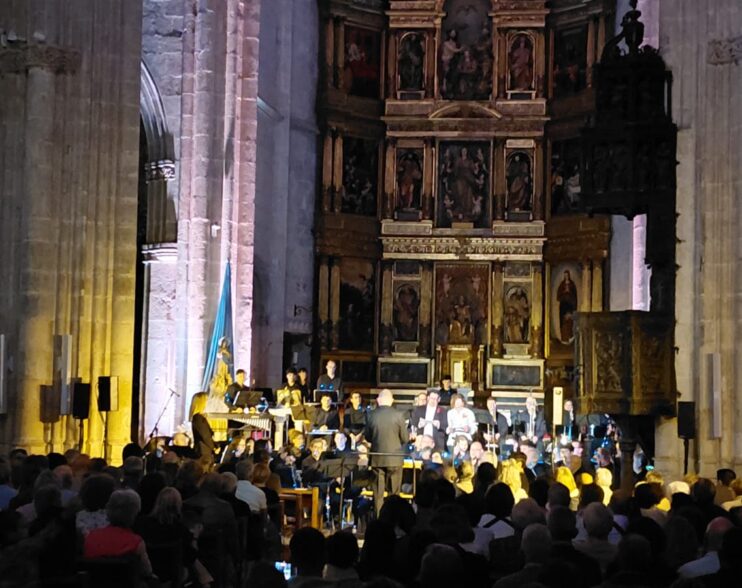 Los templos abiertos en la Noche de Ronda arandina