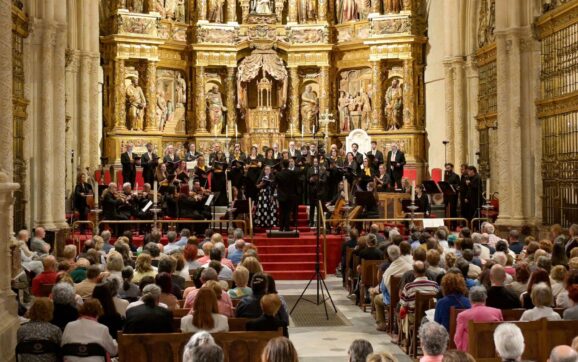 Éxito rotundo del concierto Torre Metropolitana en la Catedral de Burgos