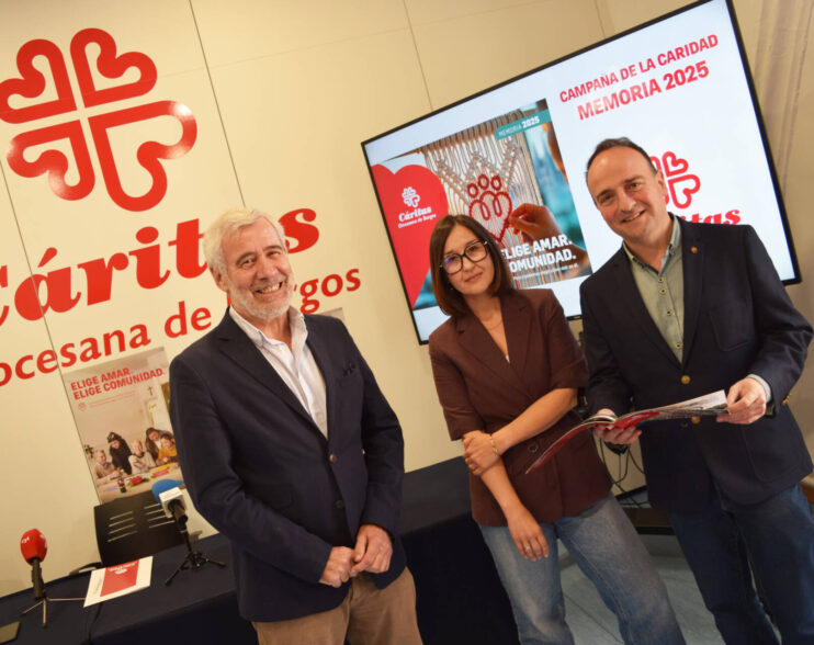Cáritas Burgos presenta su Memoria 2025 y la campaña del Corpus bajo el lema ‘Elige amar. Elige comunidad’