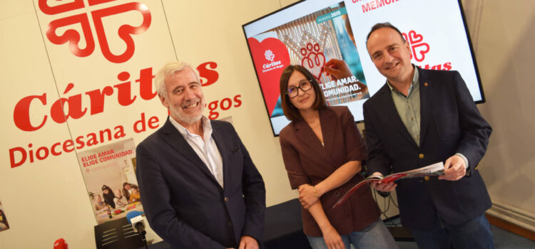 Cáritas Burgos presenta su Memoria 2025 y la campaña del Corpus bajo el lema ‘Elige amar. Elige comunidad’