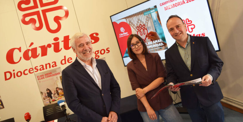 Cáritas Burgos presenta su Memoria 2025 y la campaña del Corpus bajo el lema ‘Elige amar. Elige comunidad’