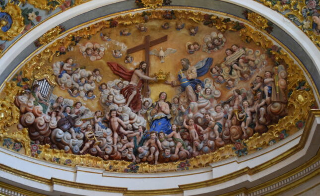 El Cabildo restaurará la policromía de la bóveda de la sacristía mayor