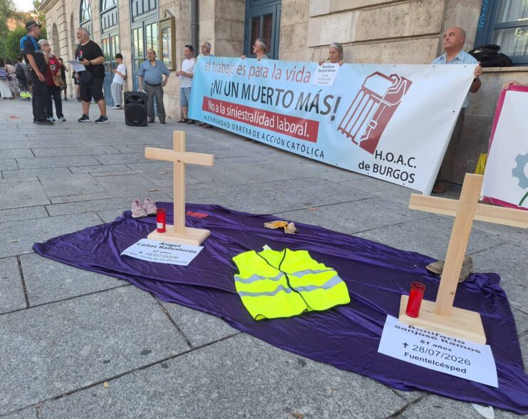 La HOAC reclama más prevención tras recordar a las víctimas de los accidentes laborales