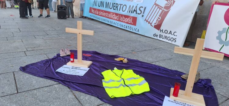 La HOAC reclama más prevención tras recordar a las víctimas de los accidentes laborales