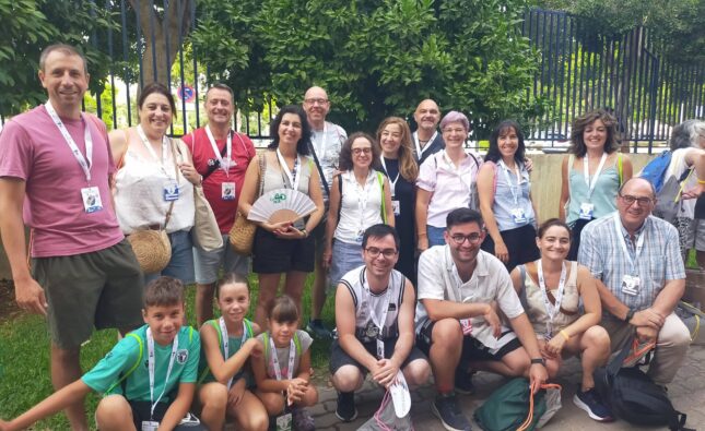 Burgaleses en el encuentro de laicos de Málaga: «Caminar juntos, escuchar, acoger y acompañar»