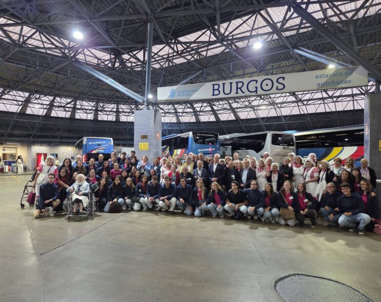 240 burgaleses peregrinan a Lourdes con el Arzobispo de Burgos