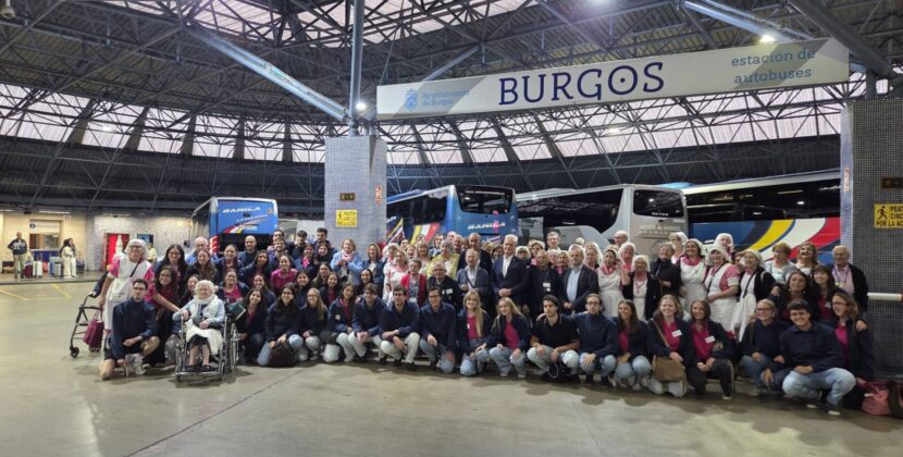 240 burgaleses peregrinan a Lourdes con el Arzobispo de Burgos