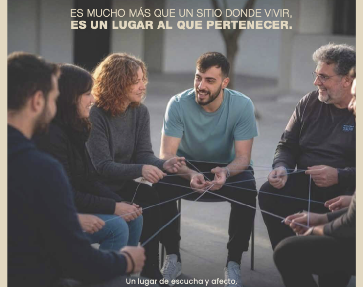 “Un hogar es mucho más que un sitio donde vivir. Es un lugar al que pertenecer” lema de la Campaña Por el Día de las Personas sin Hogar